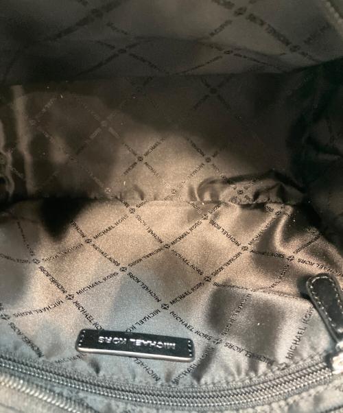 MICHAEL KORS（マイケルコース）MICHAEL KORS (マイケルコース) 2WAYショルダーバッグ ブラックの古着・服飾アイテム