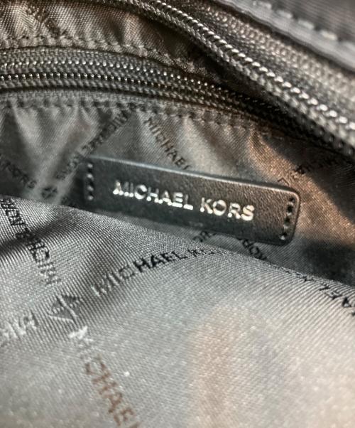 MICHAEL KORS（マイケルコース）MICHAEL KORS (マイケルコース) 2WAYショルダーバッグ ブラックの古着・服飾アイテム