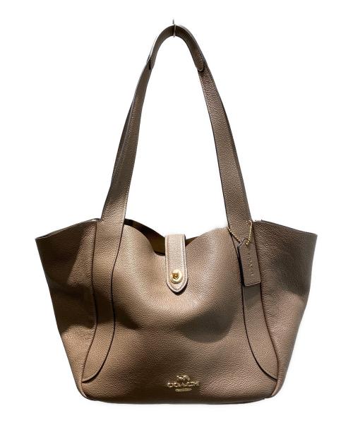 COACH（コーチ）COACH (コーチ) ハドリー ターンロック トート バッグ M2422 トートバッグ ブラウンの古着・服飾アイテム