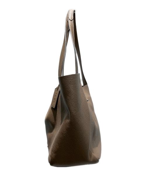 COACH（コーチ）COACH (コーチ) ハドリー ターンロック トート バッグ M2422 トートバッグ ブラウンの古着・服飾アイテム