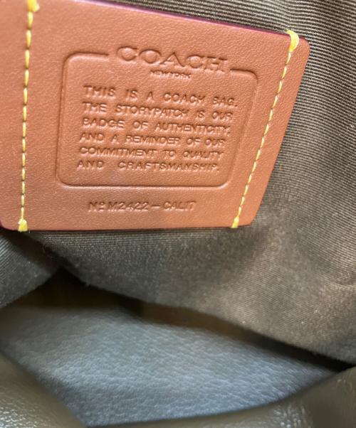 COACH（コーチ）COACH (コーチ) ハドリー ターンロック トート バッグ M2422 トートバッグ ブラウンの古着・服飾アイテム