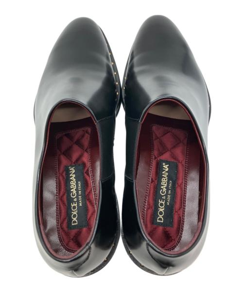 DOLCE & GABBANA（ドルチェ＆ガッバーナ）DOLCE & GABBANA (ドルチェ＆ガッバーナ) ドレスシューズ ブラック サイズ:7の古着・服飾アイテム