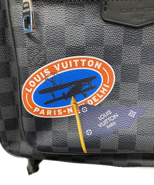 LOUIS VUITTON（ルイ ヴィトン）LOUIS VUITTON (ルイ ヴィトン) ダミエ・グラフィット ジョッシュ TJ4117 リュック ブラックの古着・服飾アイテム