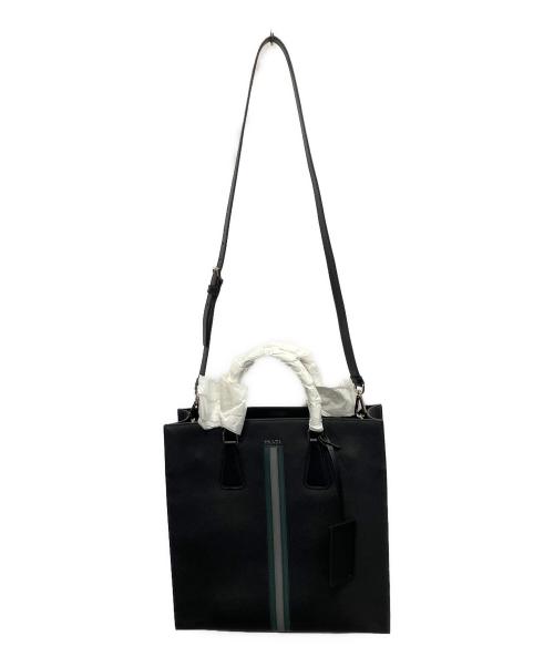 PRADA（プラダ）PRADA (プラダ) サフィアーノトラベル 58 トートバッグ ブラックの古着・服飾アイテム