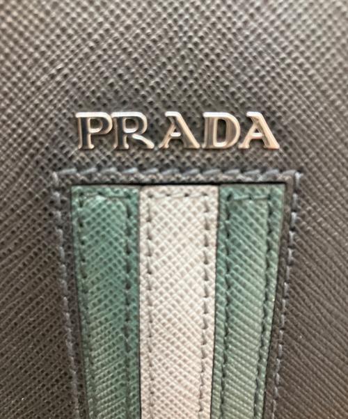 PRADA（プラダ）PRADA (プラダ) サフィアーノトラベル 58 トートバッグ ブラックの古着・服飾アイテム