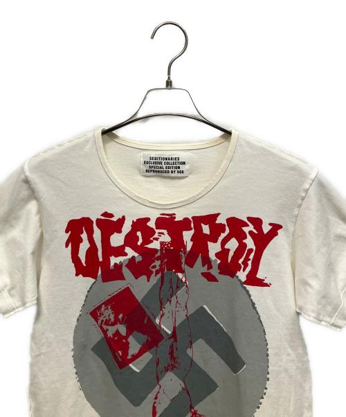 SEDITIONARIES by 666（セディショナリーズ）SEDITIONARIES by 666 (セディショナリーズ) 半袖カットソー ホワイト サイズ:不明の古着・服飾アイテム