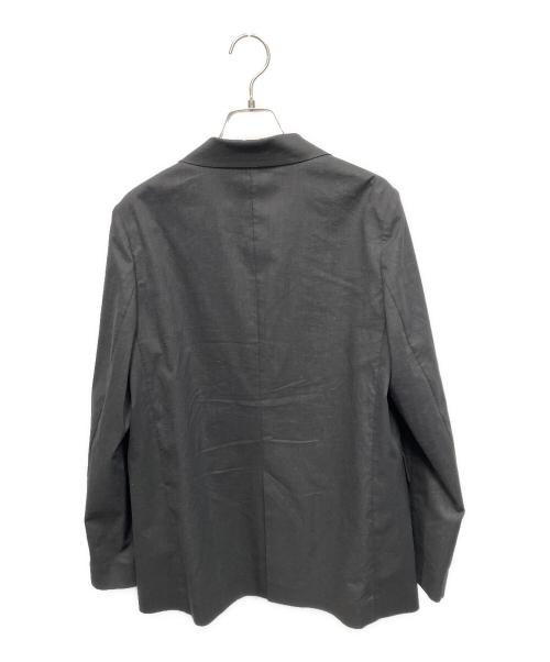 Noble（ノーブル）Noble (ノーブル) 麻混テーラードジャケット グレー サイズ:40の古着・服飾アイテム