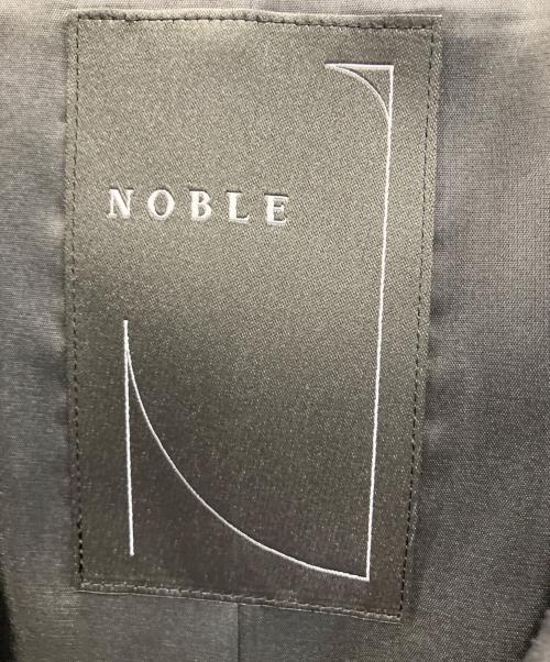 Noble（ノーブル）Noble (ノーブル) 麻混テーラードジャケット グレー サイズ:40の古着・服飾アイテム