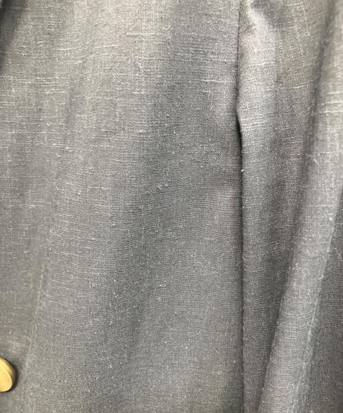 Noble（ノーブル）Noble (ノーブル) 麻混テーラードジャケット グレー サイズ:40の古着・服飾アイテム