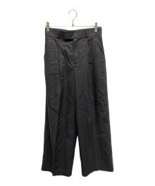 Noble（ノーブル）の古着「エステルツイルストレッチスラックスパンツ」｜グレー