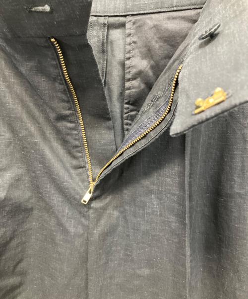Noble（ノーブル）Noble (ノーブル) エステルツイルストレッチスラックスパンツ グレー サイズ:40の古着・服飾アイテム