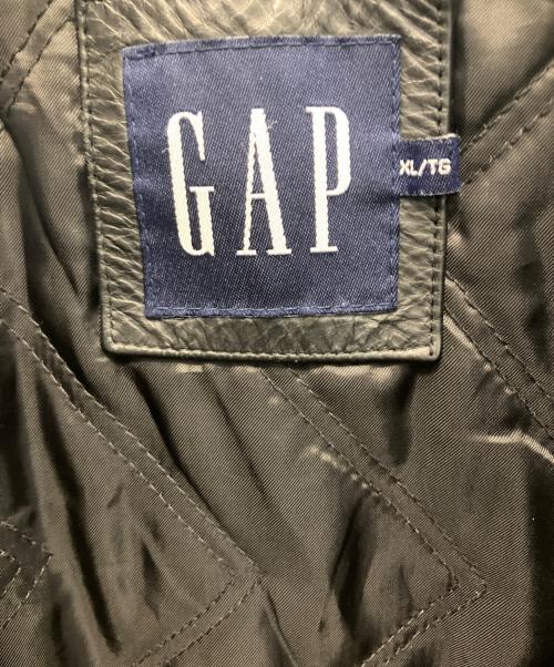 OLD GAP（オールドギャップ）OLD GAP (オールドギャップ) レザージャケット ブラック サイズ:XLの古着・服飾アイテム