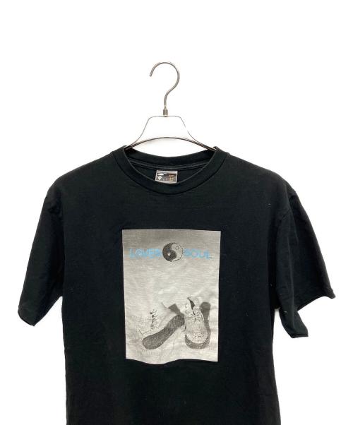 A BATHING APE（アベイシングエイプ）A BATHING APE (アベイシングエイプ) 初期タグ 半袖カットソー ブラック サイズ:Lの古着・服飾アイテム
