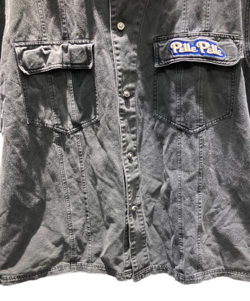 pellepelle（ペレペレ）pellepelle (ペレペレ) 半袖シャツ ブラック サイズ:XLの古着・服飾アイテム