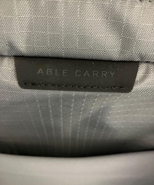 ABLE CARRY（エイブルキャリー）ABLE CARRY (エイブルキャリー) MAX EDC X-pac バックパック ブラックの古着・服飾アイテム
