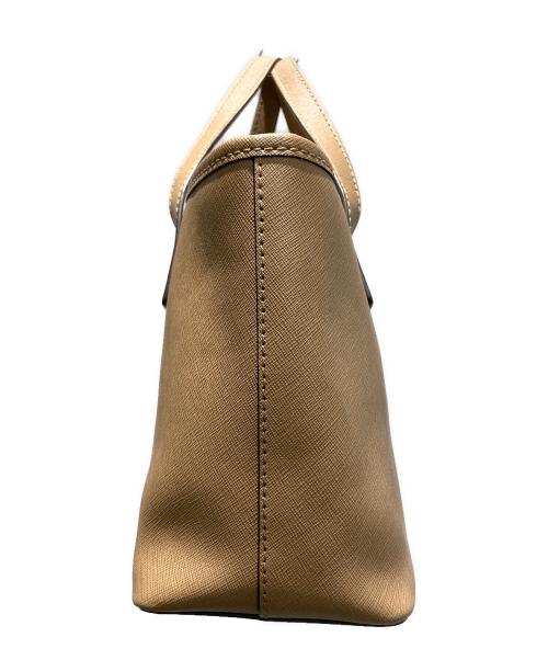 MICHAEL KORS（マイケルコース）MICHAEL KORS (マイケルコース) ハンドバッグ ブラウンの古着・服飾アイテム