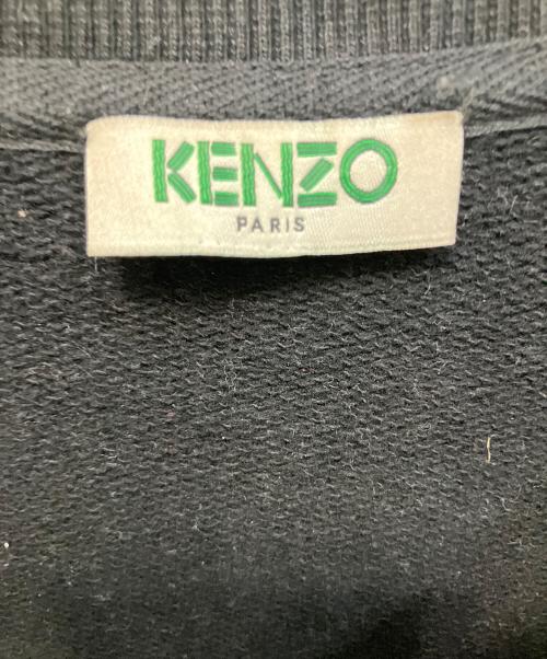 KENZO（ケンゾー）KENZO (ケンゾー) ダブルタイガースウェット ブラック サイズ:Freeの古着・服飾アイテム