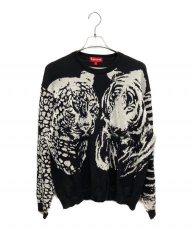 中古・古着通販】SUPREME (シュプリーム) Big Cats Jacquard L/S 厚手