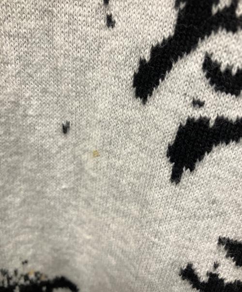 SUPREME（シュプリーム）SUPREME (シュプリーム) Big Cats Jacquard L/S 厚手ニット ブラック サイズ:Mの古着・服飾アイテム