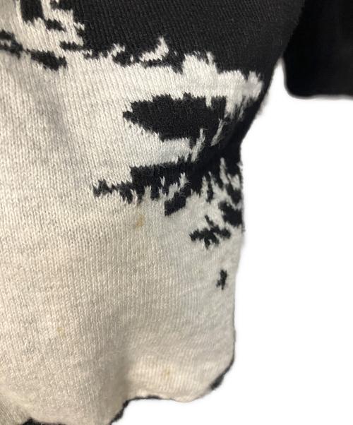 SUPREME（シュプリーム）SUPREME (シュプリーム) Big Cats Jacquard L/S 厚手ニット ブラック サイズ:Mの古着・服飾アイテム