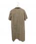 MHL (エムエイチエル) FADED LINEN COTTON PLAINWEAVE DRESS 25SS 半袖ワンピース ベージュ サイズ:2：10000円