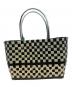MARNI (マルニ) オーバルバッグ ホワイト×ブラック：12000円