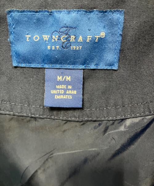 TOWN CRAFT（タウンクラフト）TOWN CRAFT (タウンクラフト) ジップブルゾン ネイビー サイズ:Mの古着・服飾アイテム