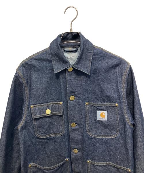 CarHartt（カーハート）CarHartt (カーハート) ADEN CHORE COAT デニムコート インディゴ サイズ:Sの古着・服飾アイテム
