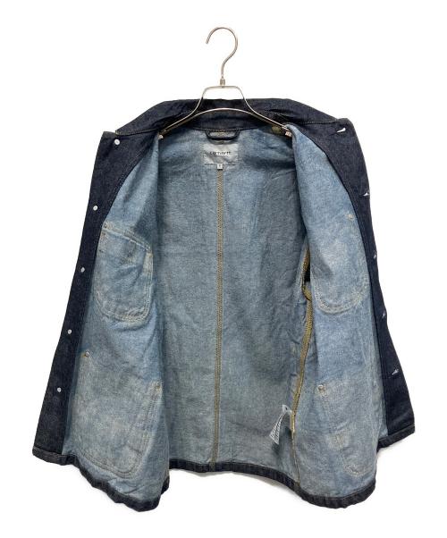CarHartt（カーハート）CarHartt (カーハート) ADEN CHORE COAT デニムコート インディゴ サイズ:Sの古着・服飾アイテム