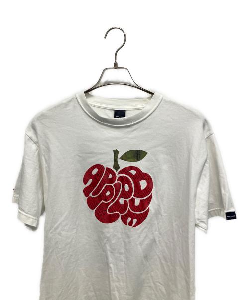 APPLEBUM（アップルバム）APPLEBUM (アップルバム) 大林檎 半袖カットソー ホワイト サイズ:Lの古着・服飾アイテム