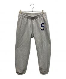 SUPREME（シュプリーム）の古着「Sロゴ スウェットパンツ」｜グレー