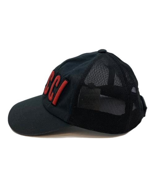 GUCCI（グッチ）GUCCI (グッチ) ベースボールキャップ ブラック サイズ:Mの古着・服飾アイテム