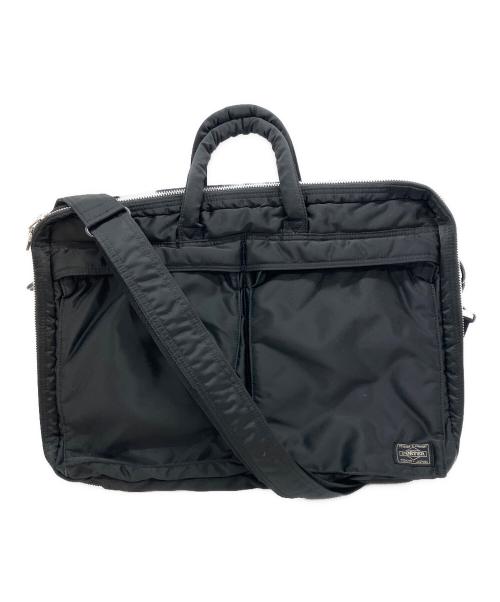 PORTER（ポーター）PORTER (ポーター) タンカー 2WAY DOCUMENT BAG 2WAYドキュメントバッグ ブラックの古着・服飾アイテム