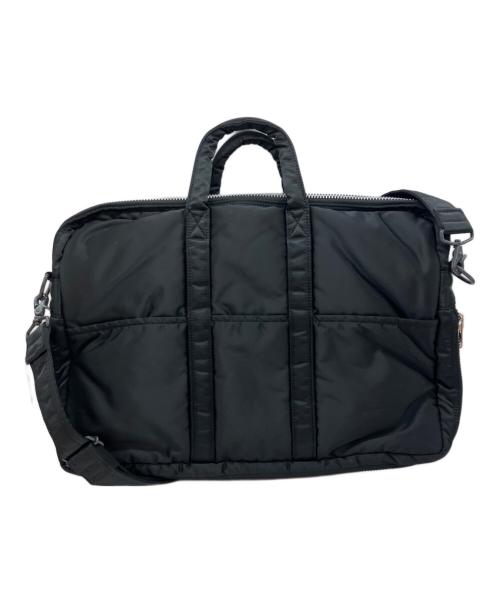 PORTER（ポーター）PORTER (ポーター) タンカー 2WAY DOCUMENT BAG 2WAYドキュメントバッグ ブラックの古着・服飾アイテム