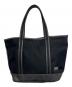 PORTER GIRL（ポーターガール）の古着「BOYFRIEND TOTE DENIM トートバッグ」｜ブラック/リジッド