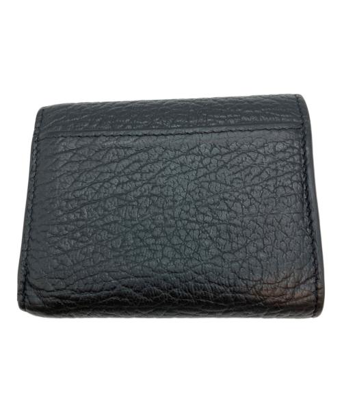 Maison Margiela（メゾンマルジェラ）Maison Margiela (メゾンマルジェラ) 3つ折り財布 ブラックの古着・服飾アイテム