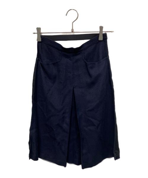 MARTIN MARGIELA（マルタン・マルジェラ）MARTIN MARGIELA (マルタン・マルジェラ) 青タグ・1997SS 未完成スカート エプロンスカート ネイビー サイズ:38の古着・服飾アイテム