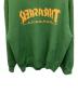 中古・古着 SUPREME (シュプリーム) THRASHER (スラッシャー) 厚手ニット グリーン サイズ:XL：12000円