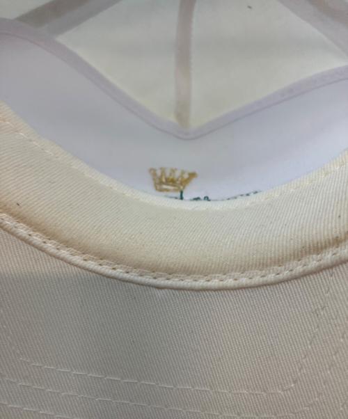 ROLEX（ロレックス）ROLEX (ロレックス) NISSINボディ キャップ ホワイトの古着・服飾アイテム
