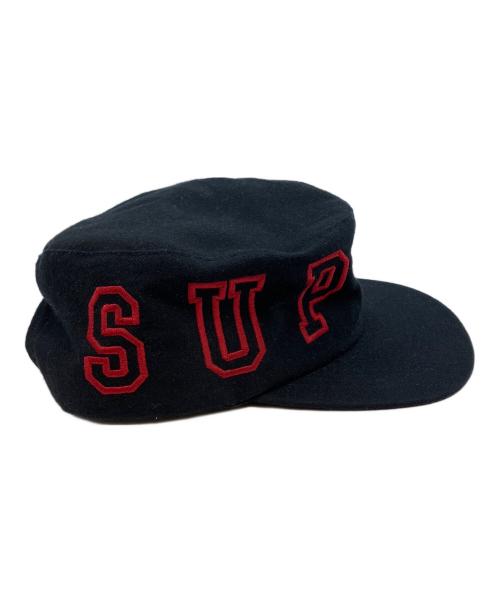 SUPREME（シュプリーム）SUPREME (シュプリーム) Pillbox Cap ブラックの古着・服飾アイテム