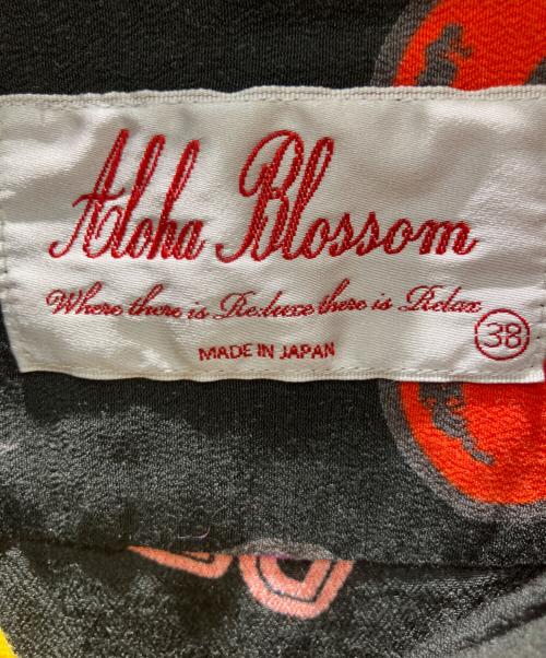 Aloha Blossom（アロハブロッサム）Aloha Blossom (アロハブロッサム) アロハシャツ ブラック サイズ:38の古着・服飾アイテム