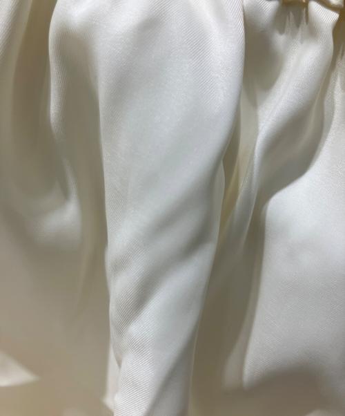 allureville（アルアバイル）allureville (アルアバイル) バイヤス切替ギャザースカート スカート アイボリー サイズ:2の古着・服飾アイテム