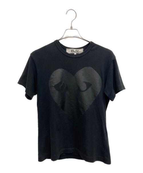 PLAY COMME des GARCONS（プレイコムデギャルソン）PLAY COMME des GARCONS (プレイコムデギャルソン) 半袖カットソー ブラック サイズ:Mの古着・服飾アイテム