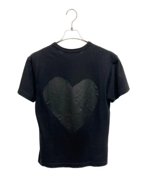 PLAY COMME des GARCONS（プレイコムデギャルソン）PLAY COMME des GARCONS (プレイコムデギャルソン) 半袖カットソー ブラック サイズ:Mの古着・服飾アイテム