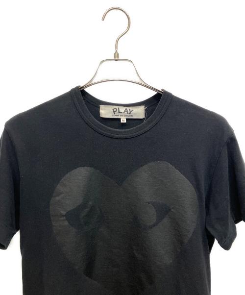 PLAY COMME des GARCONS（プレイコムデギャルソン）PLAY COMME des GARCONS (プレイコムデギャルソン) 半袖カットソー ブラック サイズ:Mの古着・服飾アイテム