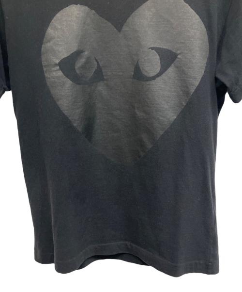 PLAY COMME des GARCONS（プレイコムデギャルソン）PLAY COMME des GARCONS (プレイコムデギャルソン) 半袖カットソー ブラック サイズ:Mの古着・服飾アイテム