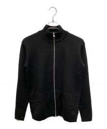 S.N.S. HERNING（エスエヌエスハーニング）の古着「ニットジャケット」｜ブラック
