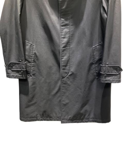 BURBERRY BLACK LABEL（バーバリーブラックレーベル）BURBERRY BLACK LABEL (バーバリーブラックレーベル) ステンカラーコート ブラック サイズ:Mの古着・服飾アイテム
