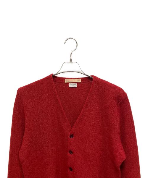 ANATOMICA（アナトミカ）ANATOMICA (アナトミカ) FANNI LEMERMAYER (ファニ レママイヤー) 厚手カーディガン レッド サイズ:Freeの古着・服飾アイテム