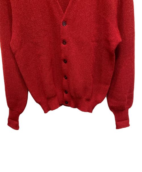 ANATOMICA（アナトミカ）ANATOMICA (アナトミカ) FANNI LEMERMAYER (ファニ レママイヤー) 厚手カーディガン レッド サイズ:Freeの古着・服飾アイテム